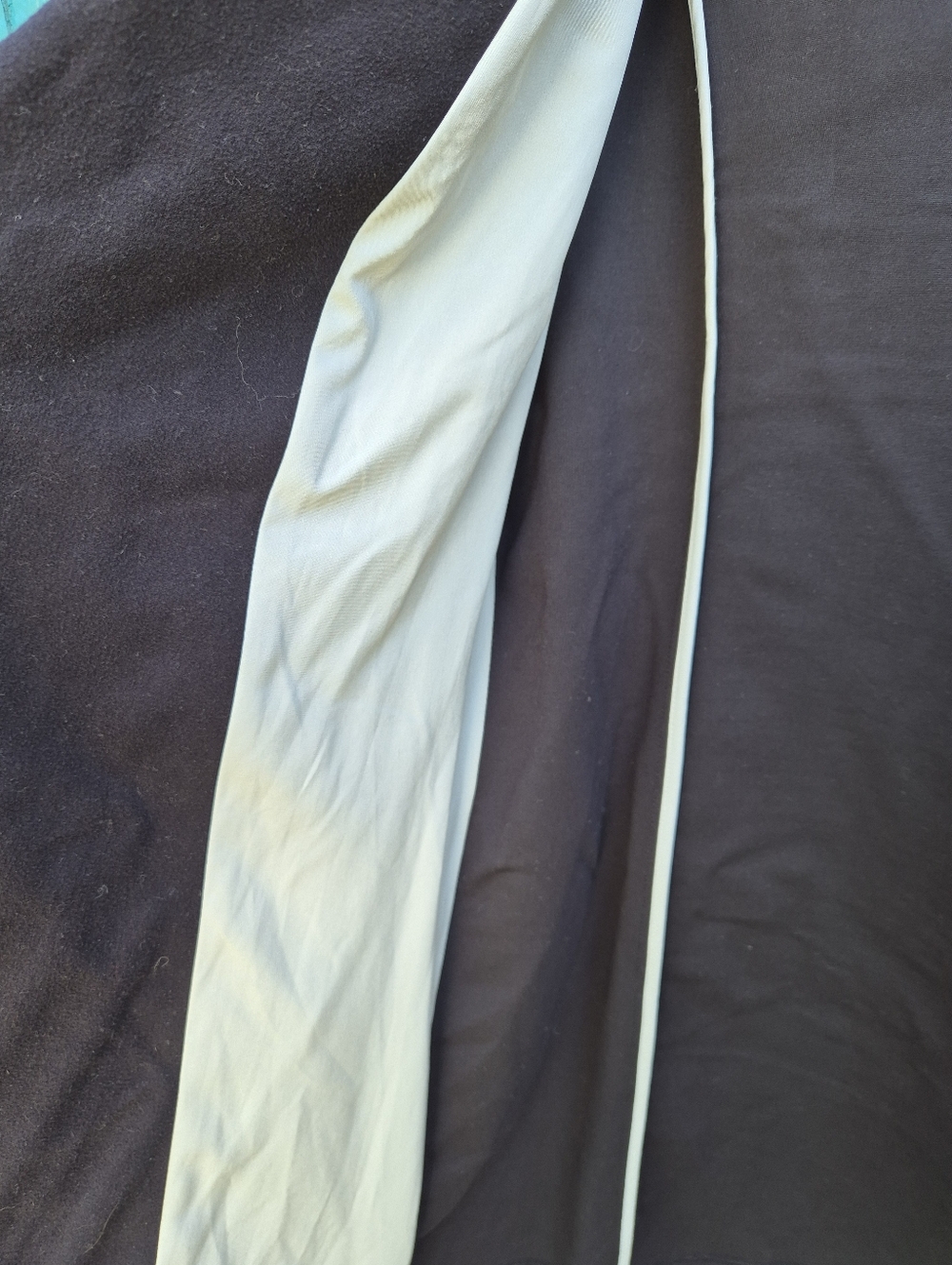 Betabrand Black Hooded Coat Women’s Large Asymmetrical Snap Front Stretch Jacket - Picture 4 of 5